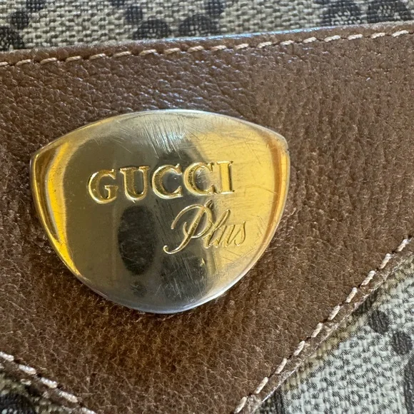 Gucci Vintage GG Plus Sherryline Tote/Handbag W/COA. - Picture 2 of 16